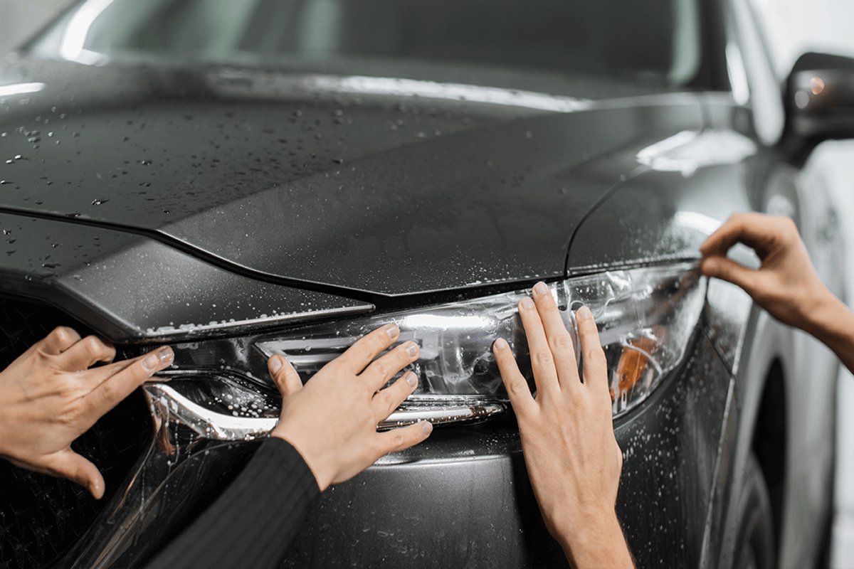 Instalación de PPF en carro