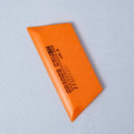 Espátula Orange Crush Angled 5” Cola de Pescado para Polarizado