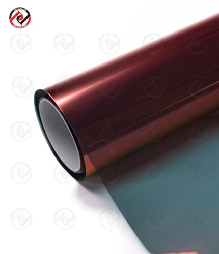 Película Camaleón Rojo YC-13T con efecto multicromático para vehículos