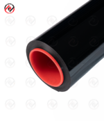 Ventana con película de seguridad nano cerámica 4 mil al 25% de visibilidad con alto rechazo infrarrojo y protección UV.