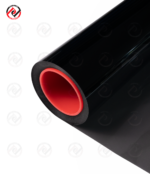 Película de seguridad nano cerámica safety 4 mil 25% instalada en vidrio para protección contra impactos y control solar.